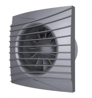 Вентилятор накладной ERA DiCiTi SILENT 5C dark gray metal d125